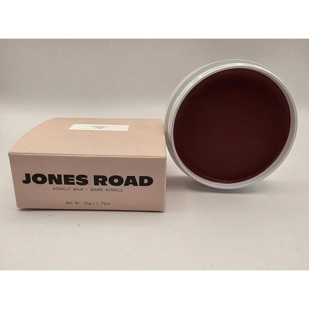 Jones Road Miracle Balm Cheeky 1.75 oz Plum Berry Tinted Balm Dewy Glow NEW